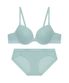 [브라1+팬티2] 쉘론 톤온톤밴드 브라 햄팬티 세트_민트