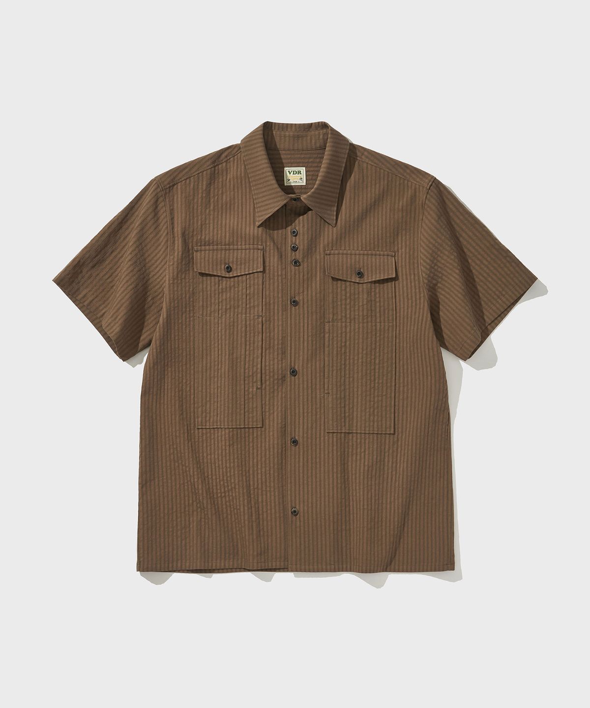비디알(VDR) ROUGHRIDERS SHIRTS [Brown]