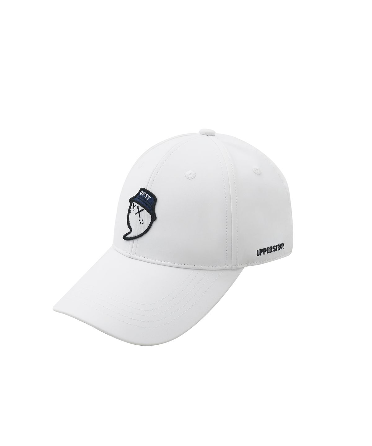 어퍼스트롭 골프(UPPERSTROP GOLF) [UPA25008-01] UPST GOLF 콤마 와펜 볼캡 화이트