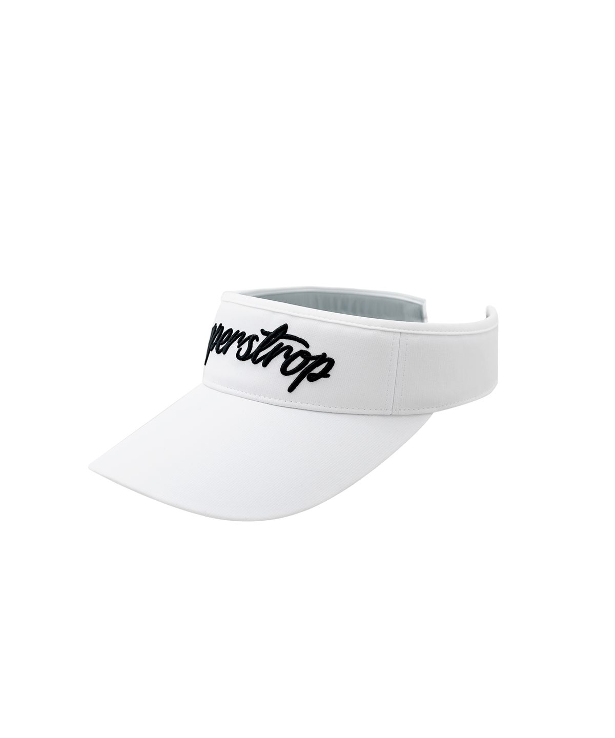 어퍼스트롭 골프(UPPERSTROP GOLF) [UPA25009-01] UPST GOLF 레터링 로고 썬바이저 블랙