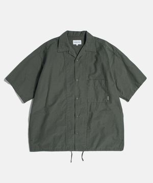 Washed CN S/S Outer Shirt Oxid Green