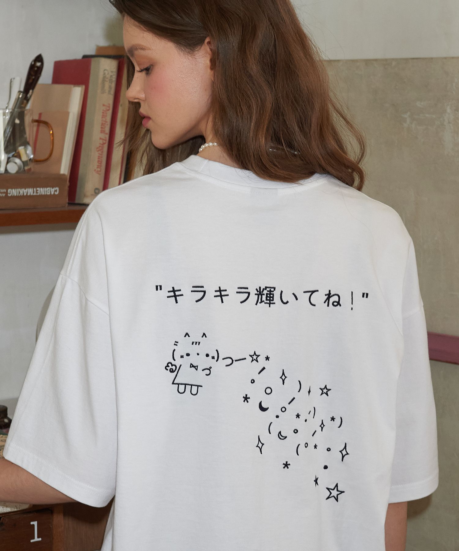 【CPGN STUDIO】25SS★ Kirakira Embroidery Short Sleeve Tee MUSINSA | CPGN STUDIO Kirakira embroidery short sleeve t