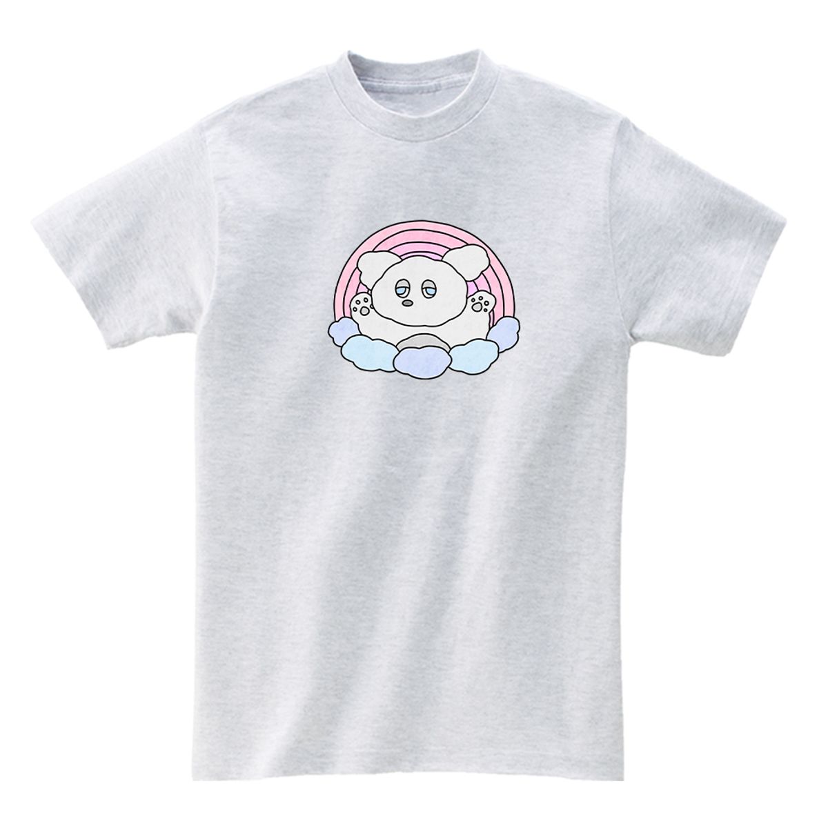 어썸어스(AWESOMEUS) Excited puppy T-SHIRTS_4COLOR