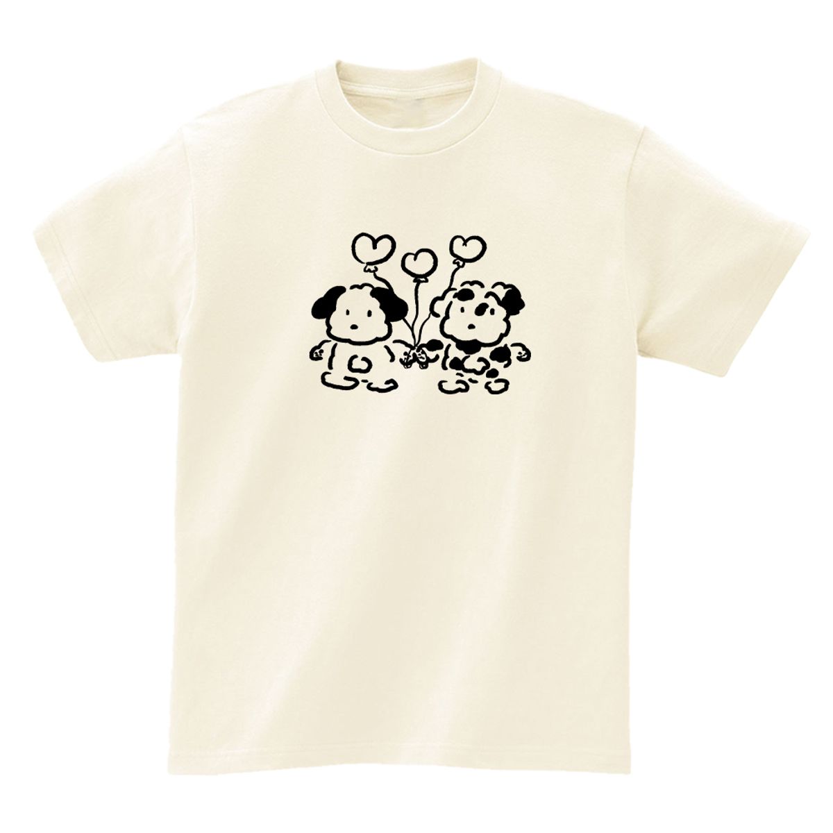 어썸어스(AWESOMEUS) Happy date T-SHIRTS_4COLOR