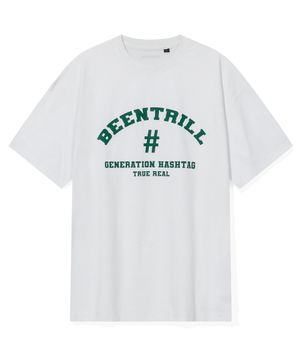 Active BNY 아치로고 티셔츠(화이트)