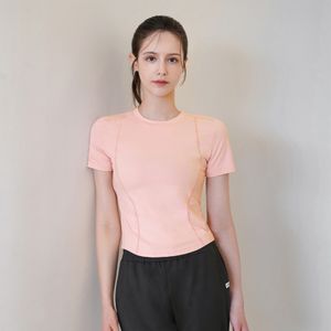 SWT25029-04 리얼프레쉬 슬림 라인 티셔츠 피치핑크