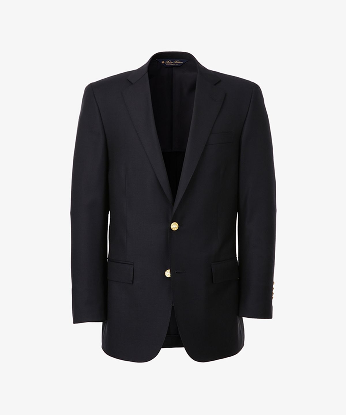 브룩스 브라더스(BROOKS BROTHERS) 클래식핏 싱글 2버튼 금장 블레이저 (네이비) (BBJBMF8845Q)