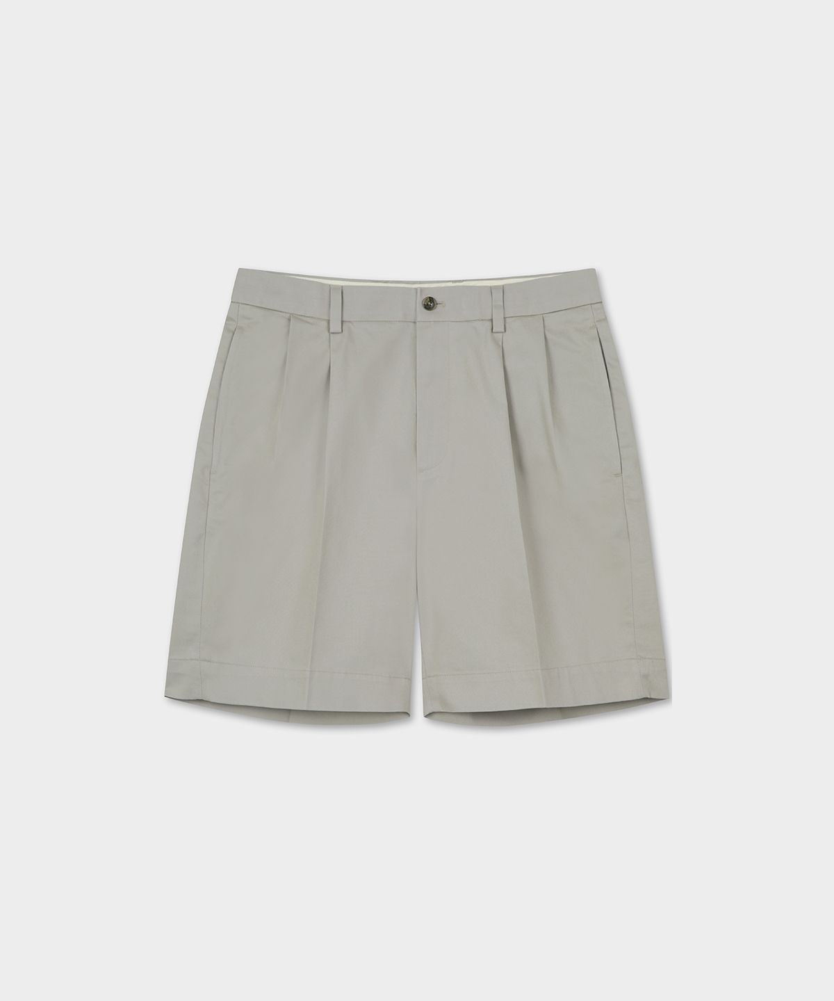 브룩스 브라더스(BROOKS BROTHERS) 어드밴티지 플리츠 쇼츠 (카키) (BBPCMF82872)