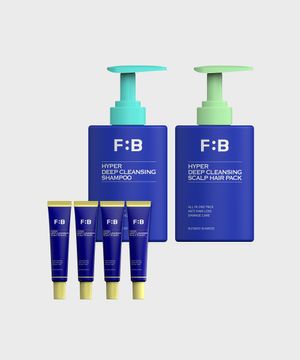 [세트 구성] 하이퍼 딥 클렌징 샴푸 + 두피 헤어팩 + 스케일러 세트