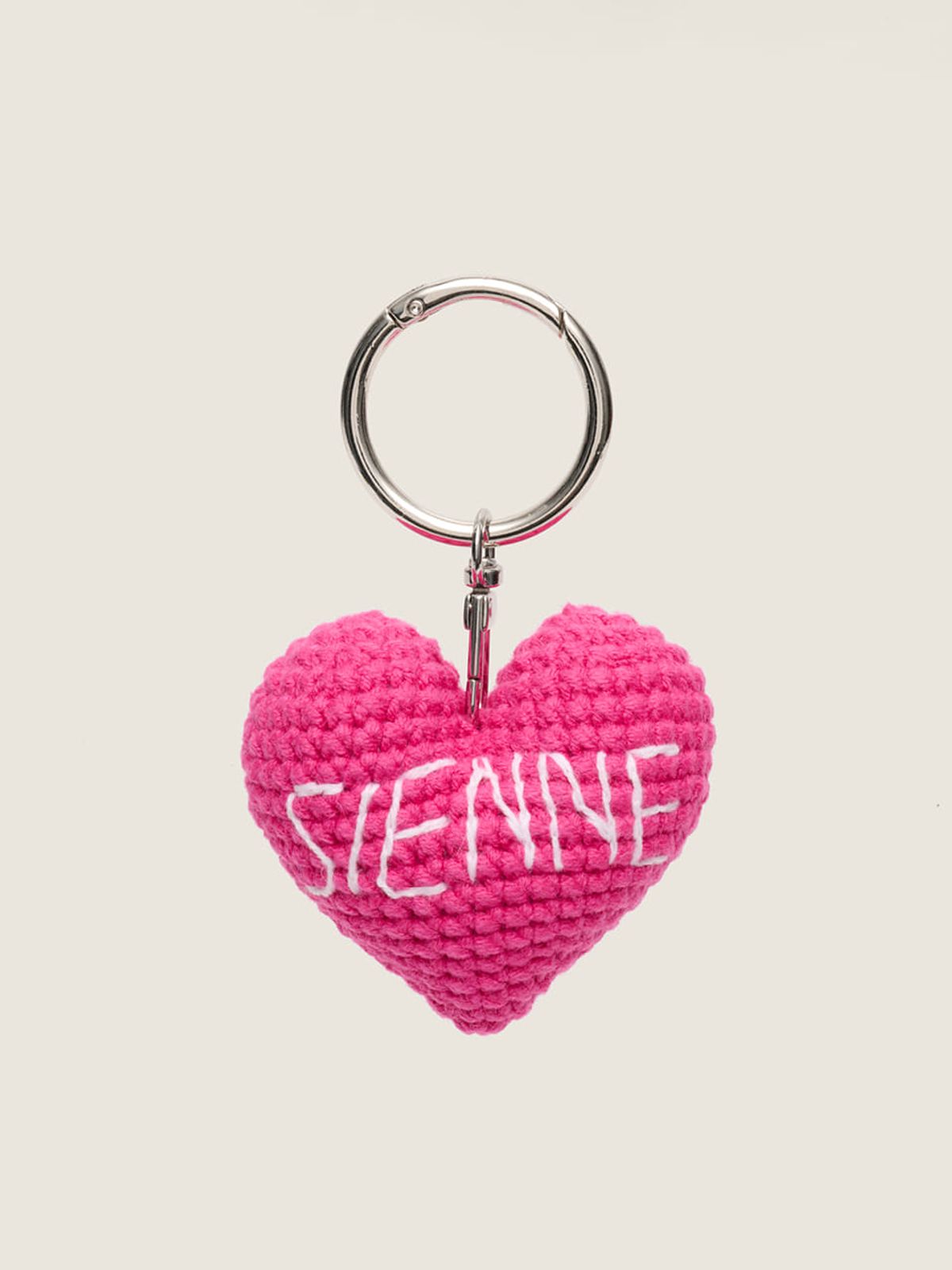 시엔느(SIENNE) Sienne Heart Charm (Hot Pink)