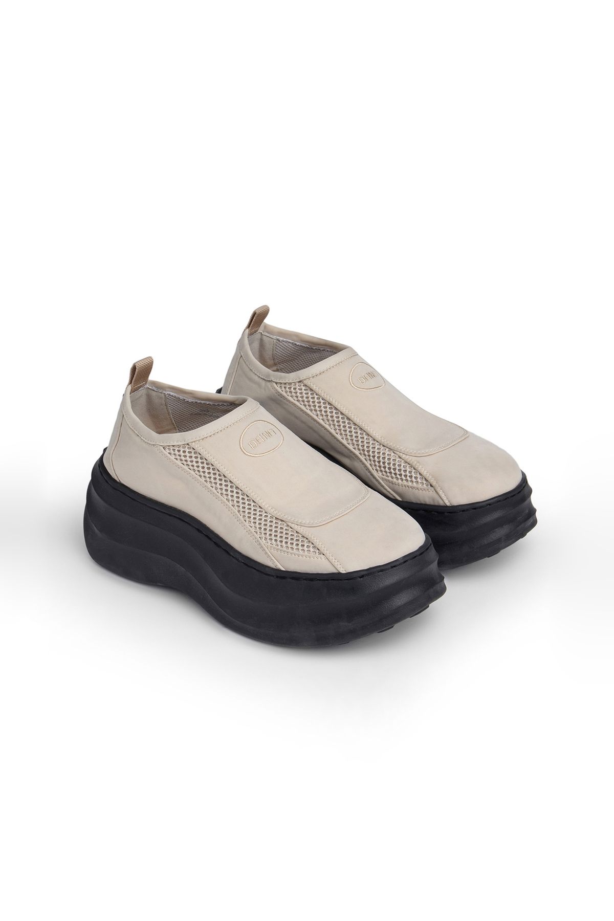 다이닛(DEINET) DEINET FLATFORM SNEAKERS IN BEIGE
