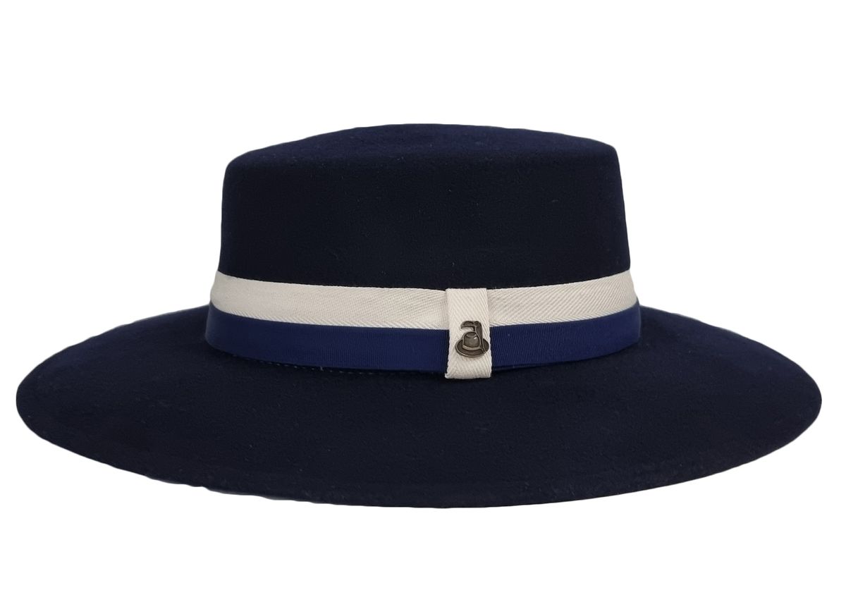 에콴디노 햇(ECUA-ANDINO HATS) 에콴디노 페도라 보터햇 네이비 FEDORA BOATHER HAT NAVY