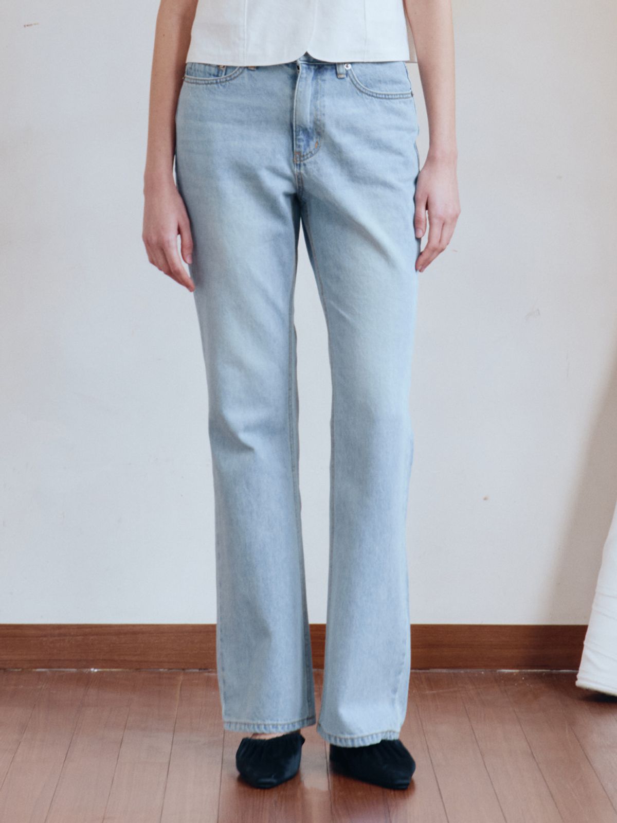 시엔느(SIENNE) Billy Flared Jeans (Blue)