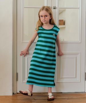 25 뉴 모어니트 원피스_그린블루