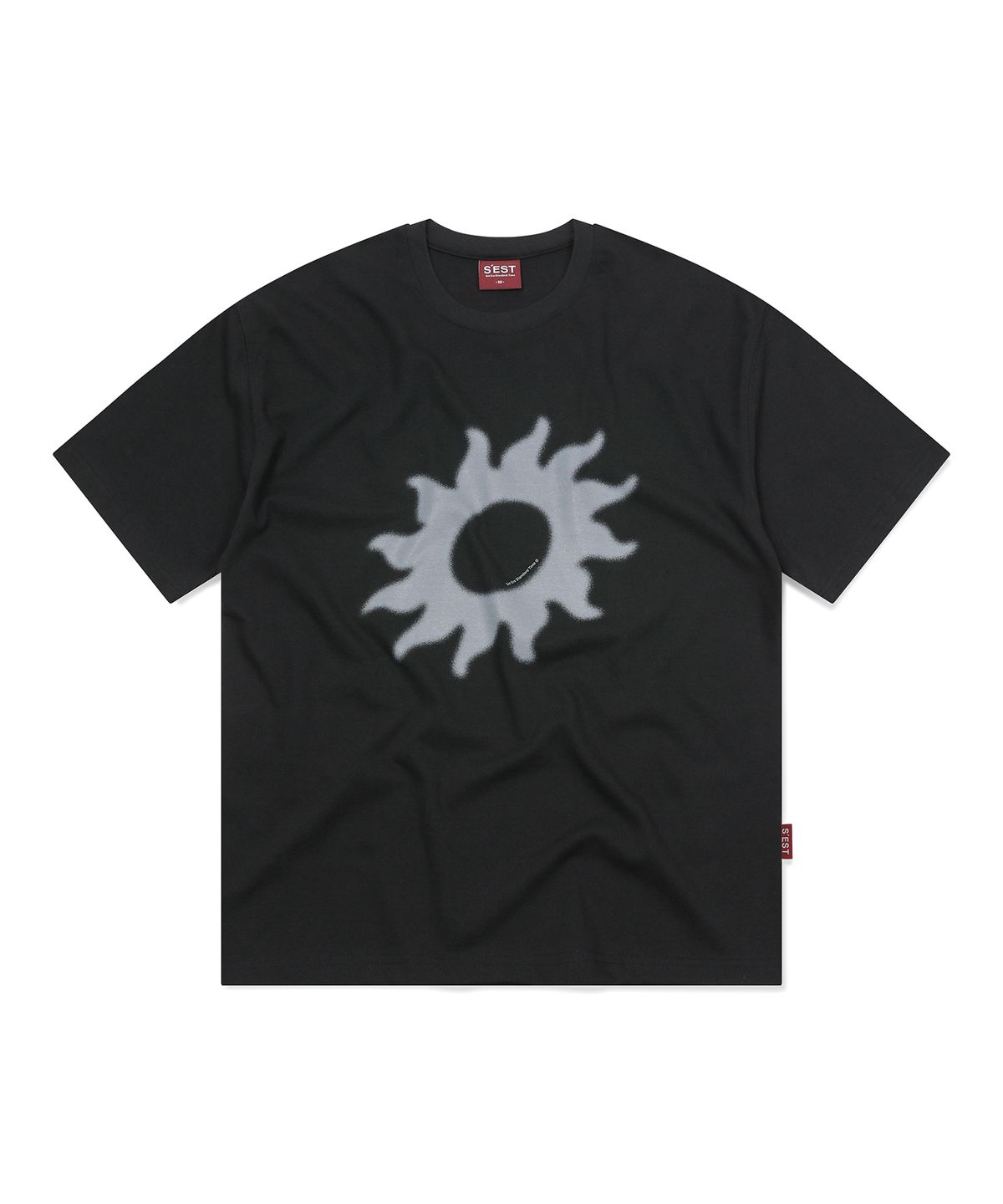 에스이에스티(S'EST) Solaris T-shirts Black