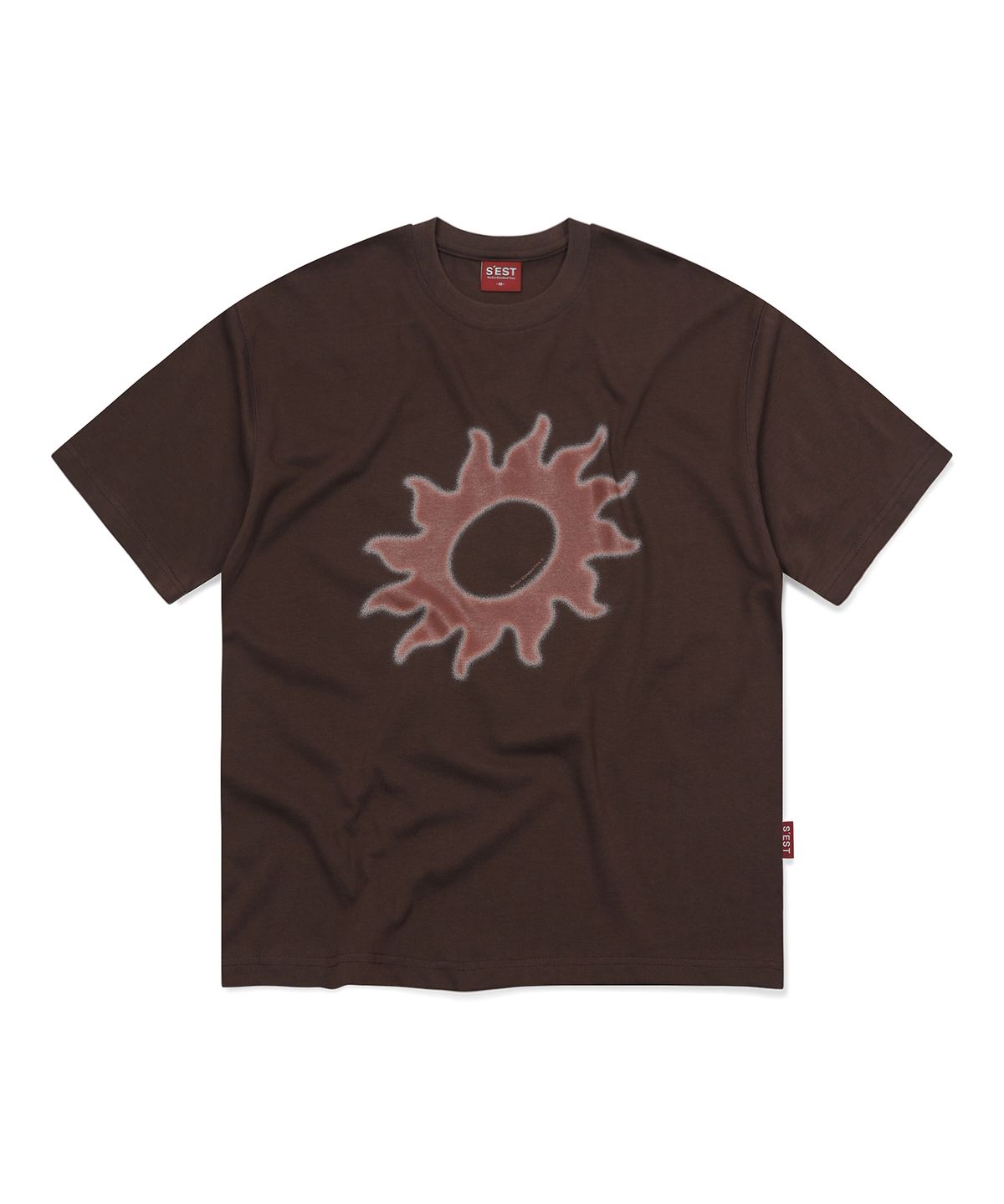 에스이에스티(S'EST) Solaris T-shirts Brown