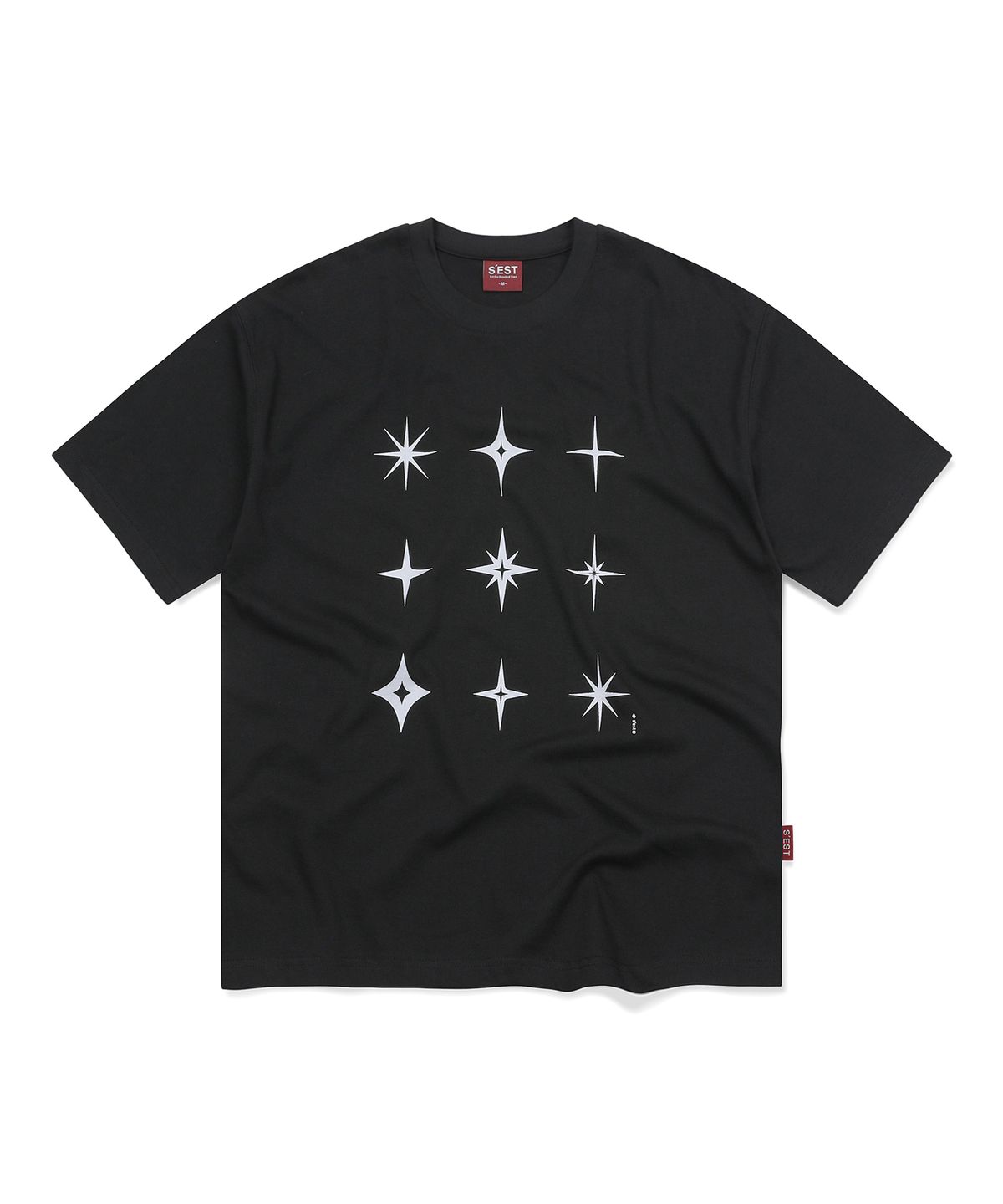 에스이에스티(S'EST) Starlight T-shirts Black