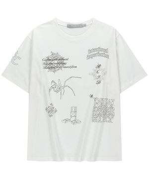 두들  반팔 티셔츠 [화이트]