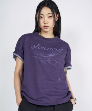 코브웹 반팔 티셔츠 [퍼플]