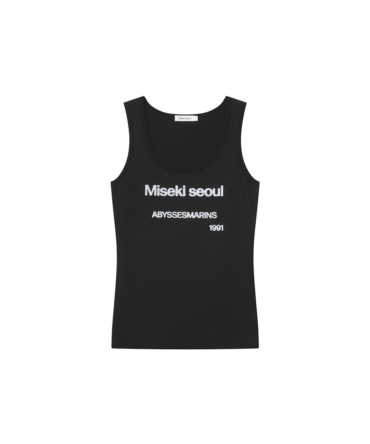 미세키서울(MISEKI SEOUL) Abyssesmarins relax sleeveless BLACK