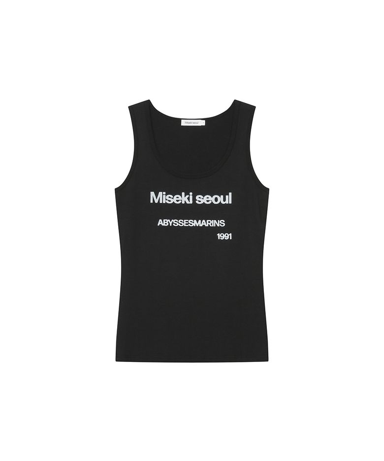 Abyssesmarins relax sleeveless BLACK