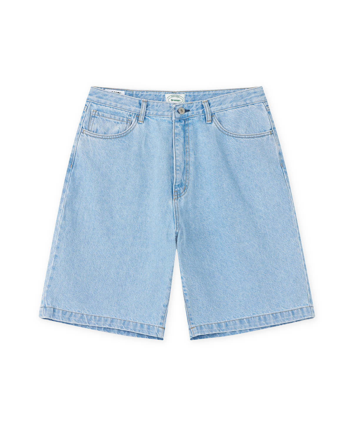 브루먼(BRUMAN) Denim Shorts (Light Blue)