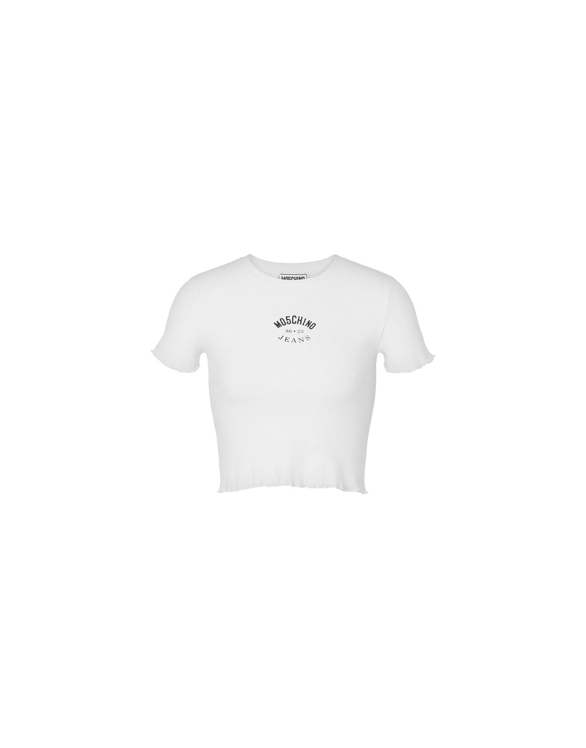 모스키노(MOSCHINO) 진스 어반 코트 스트레치 립 티셔츠