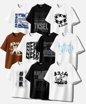 [SET]25S/S 그래픽 오버핏 티셔츠 10종 택2