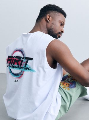 오프로드 스키드 슬리브리스 AM6009 WH