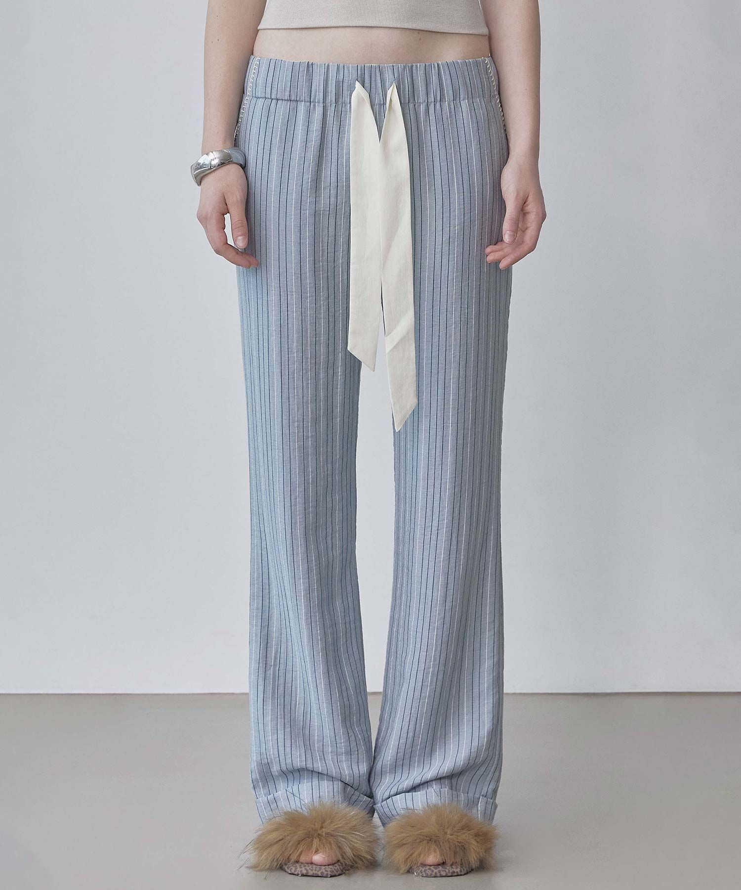 無料配送 ◆ Sculptor ◆ Summer PJ Pants Summer PJ Pants Blue – SCULPTOR JAPAN