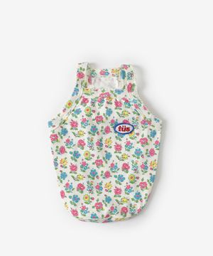 플라워 프릴 끈나시