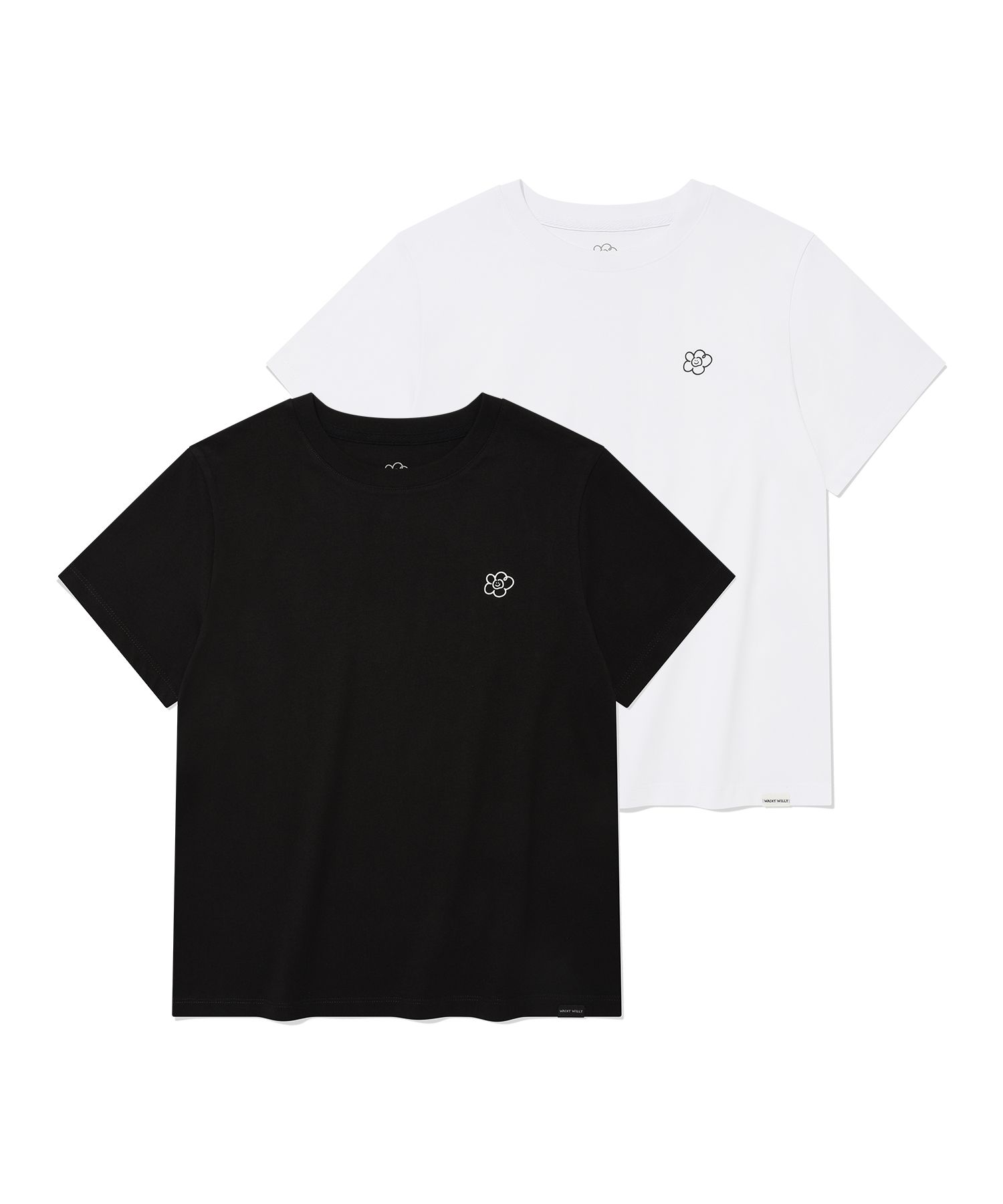 [WACKYWILLY×x Lee] Lily short-sleeved T-shirt (2 COLOR) ktown4u.com : [SUPER JUNIOR_HEECHUL PICK] [Wacky Willy
