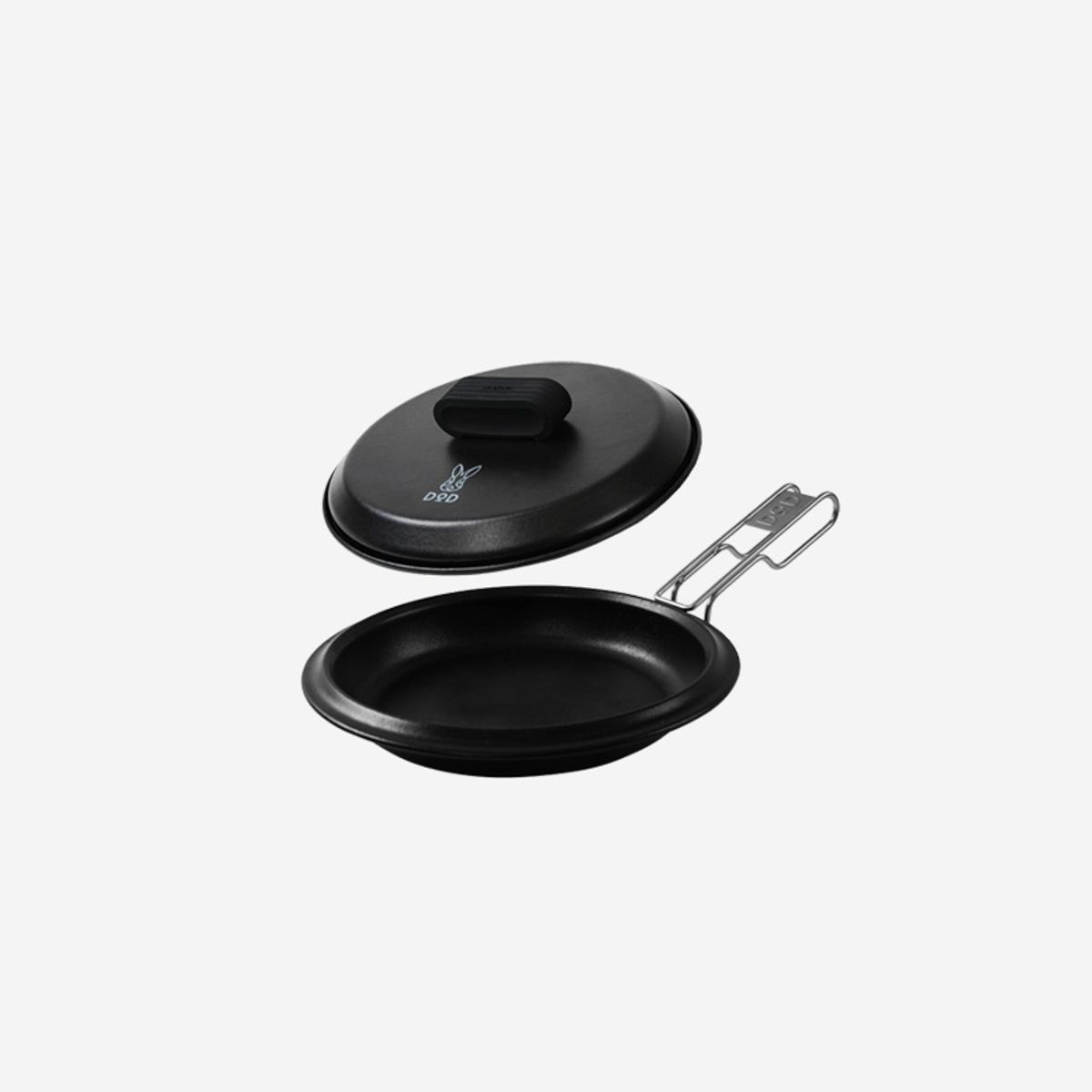 디오디(DOD) 호로 후타리 팬 (냄비 후라이팬)(BLACK)