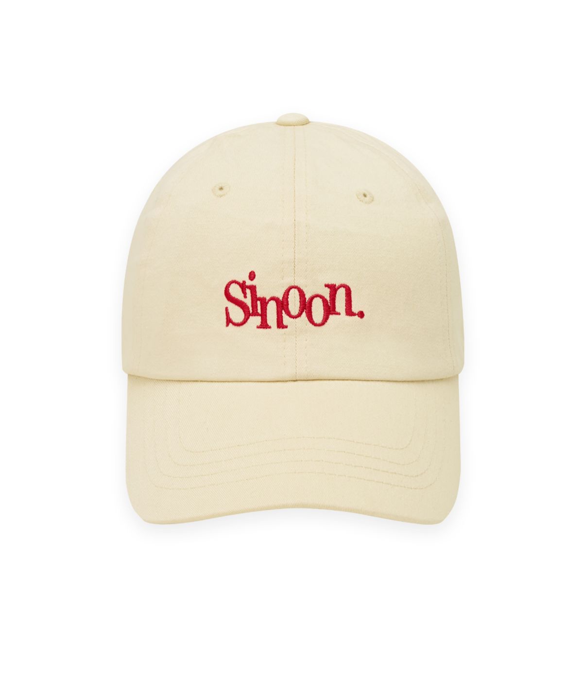 시눈(SINOON) Classic Logo Cap (Cream)