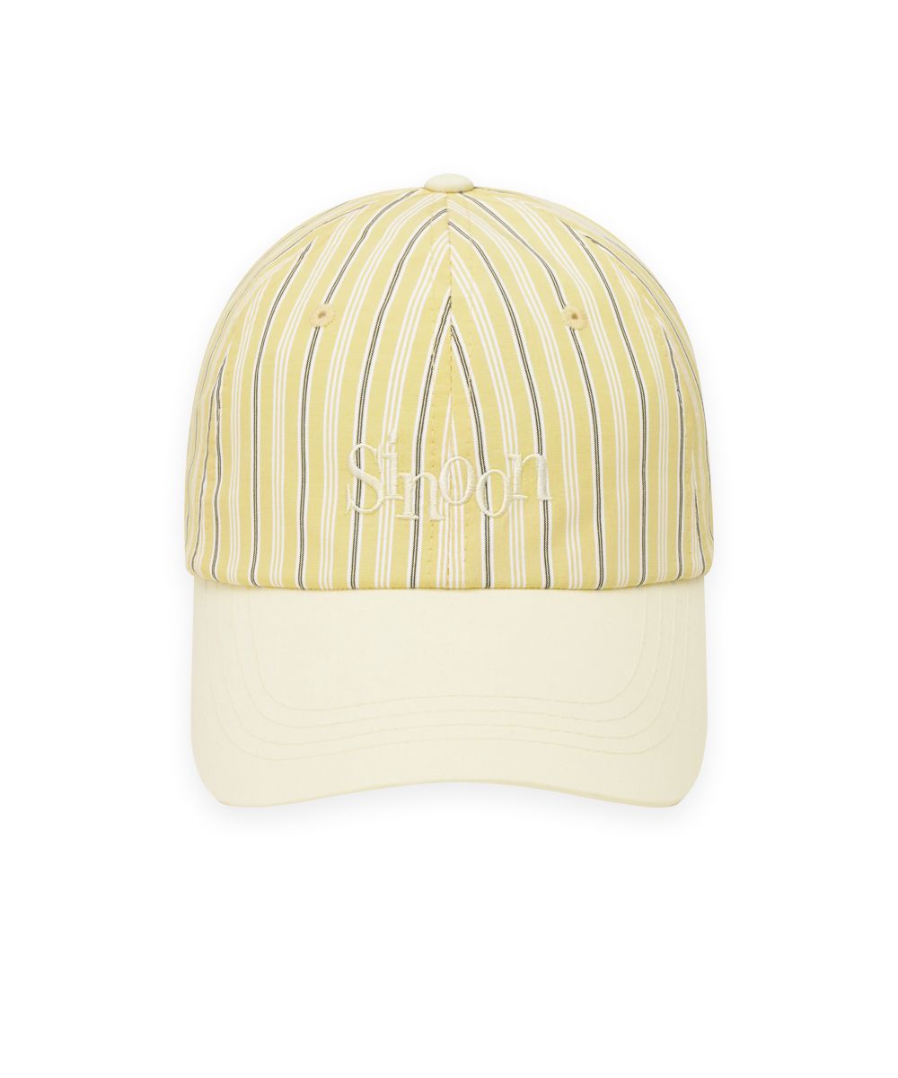 ストライプキャップ シヌーン ロゴ [SINOON] STRIPE CAP 韓国sinoon シヌーン】Classic Logo Cap (sinoon/キャップ