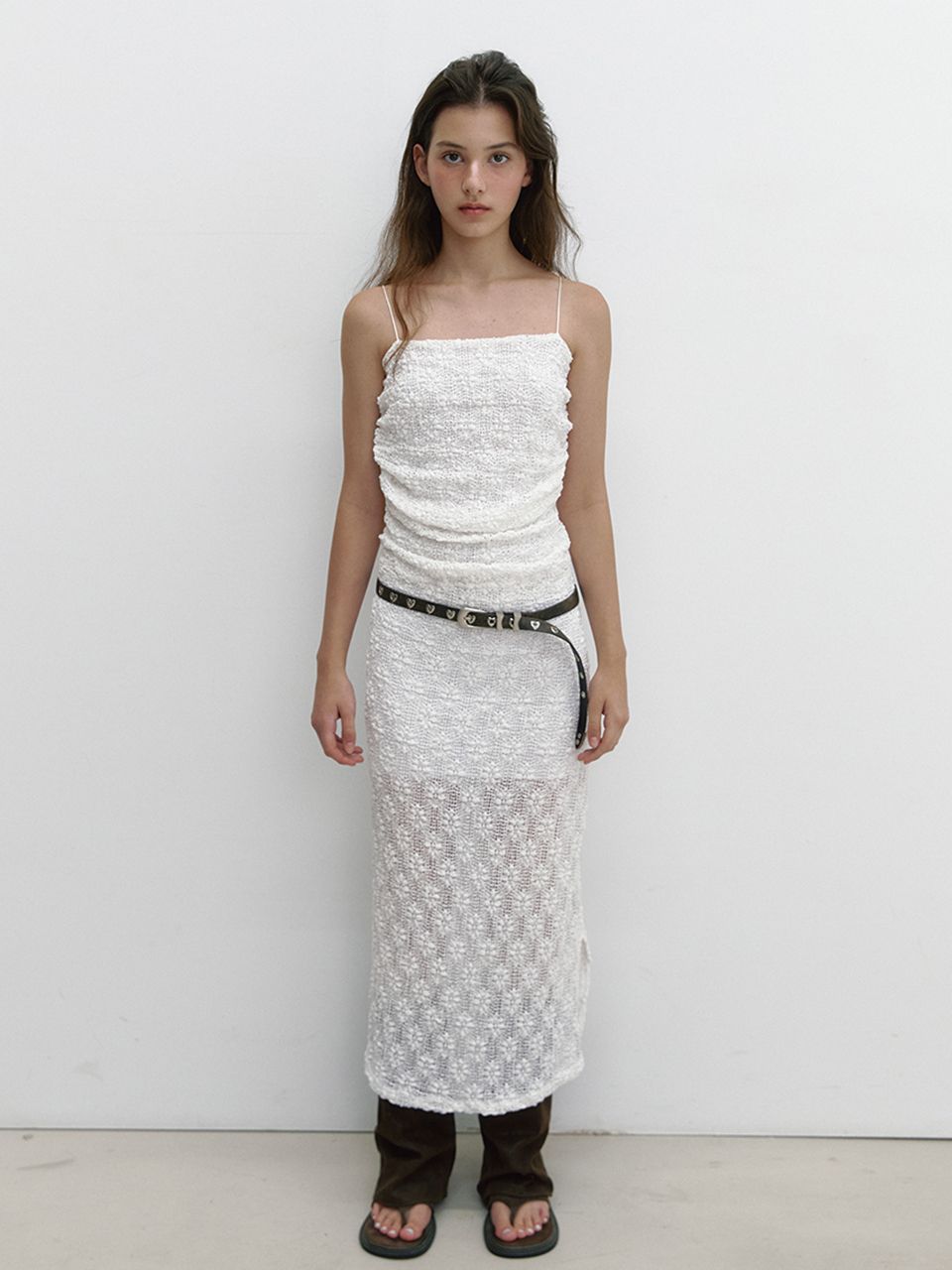 【ASURA】FLOWER NET OPS ★韓国人気★ 追跡付 MUSINSA公式 | ASURA FLOWER NET OPS (WHITE)