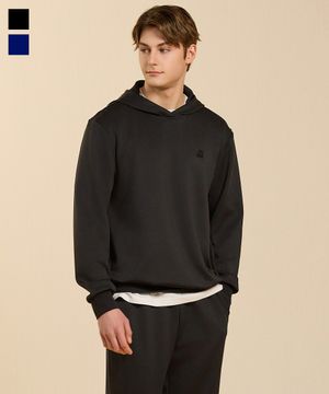 로고 후드셋업 남성 2color