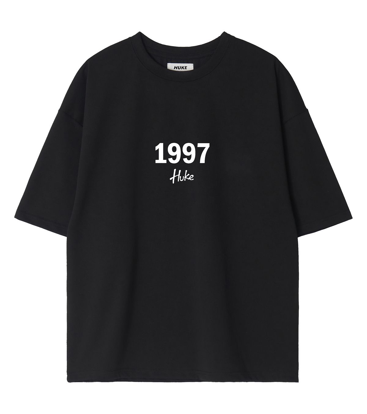 후크(HUKE) 1997 로고 티셔츠 (블랙)