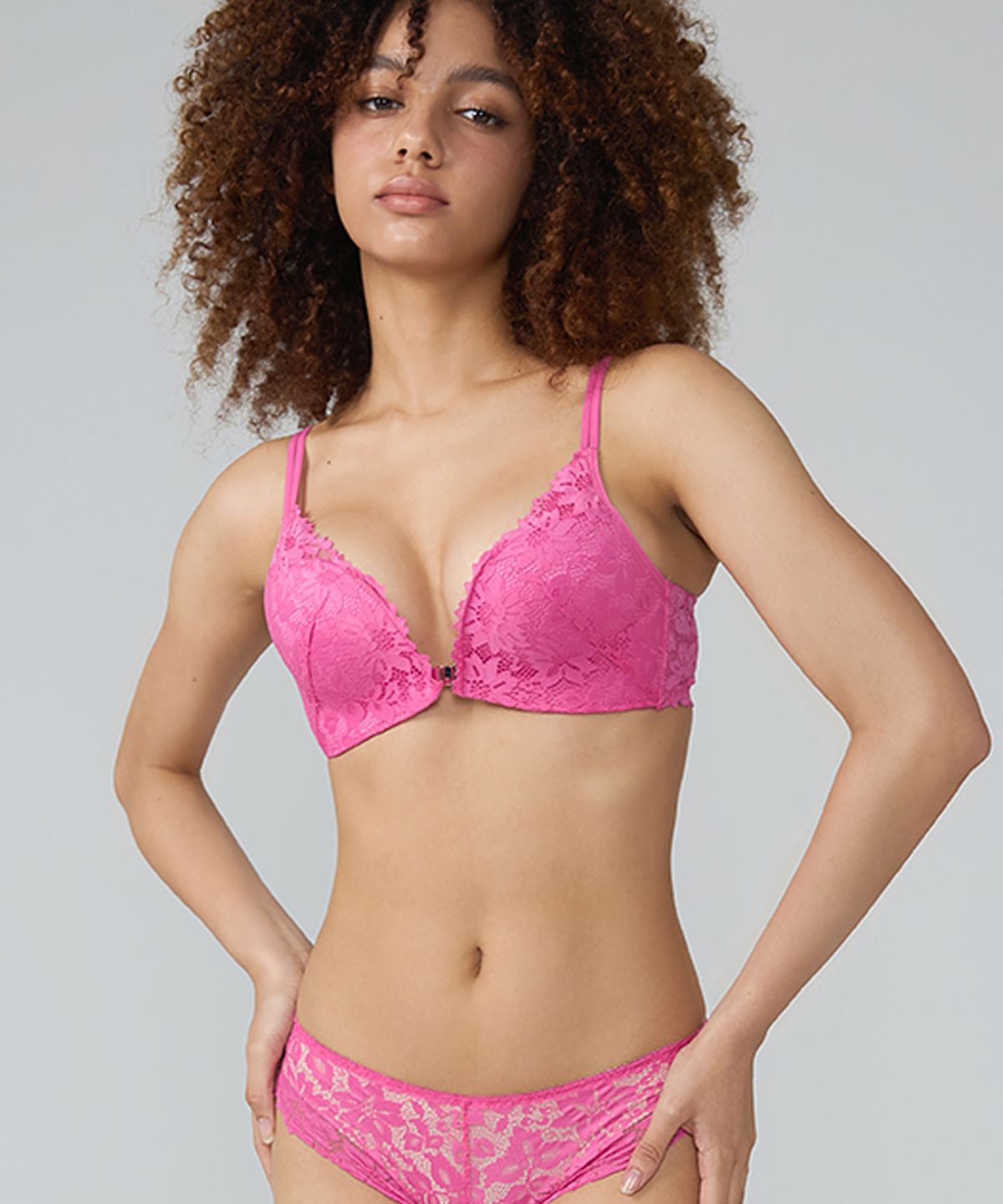 호엔(HOEN) 유어 레이스 볼륨 앞후크 브라세트(5color/6size)