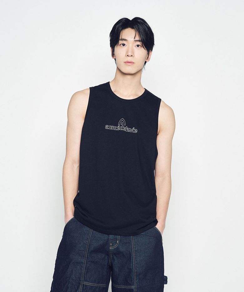 ROUNDING SYMBOL LOGO SLEEVELESS (3COLOR)