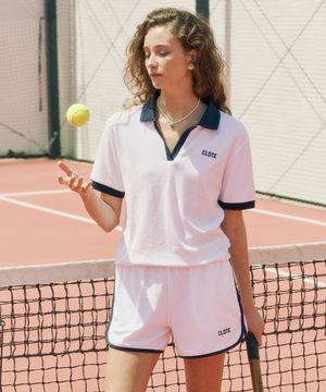 소프트 테리 쇼츠 - 화이트