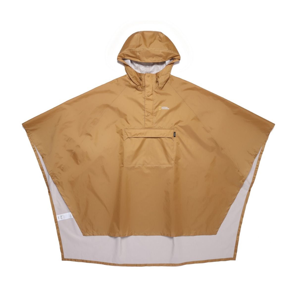 내셔널지오그래픽(NATIONALGEOGRAPHIC) N255AAC070 패커블 판초 우의 BEIGE
