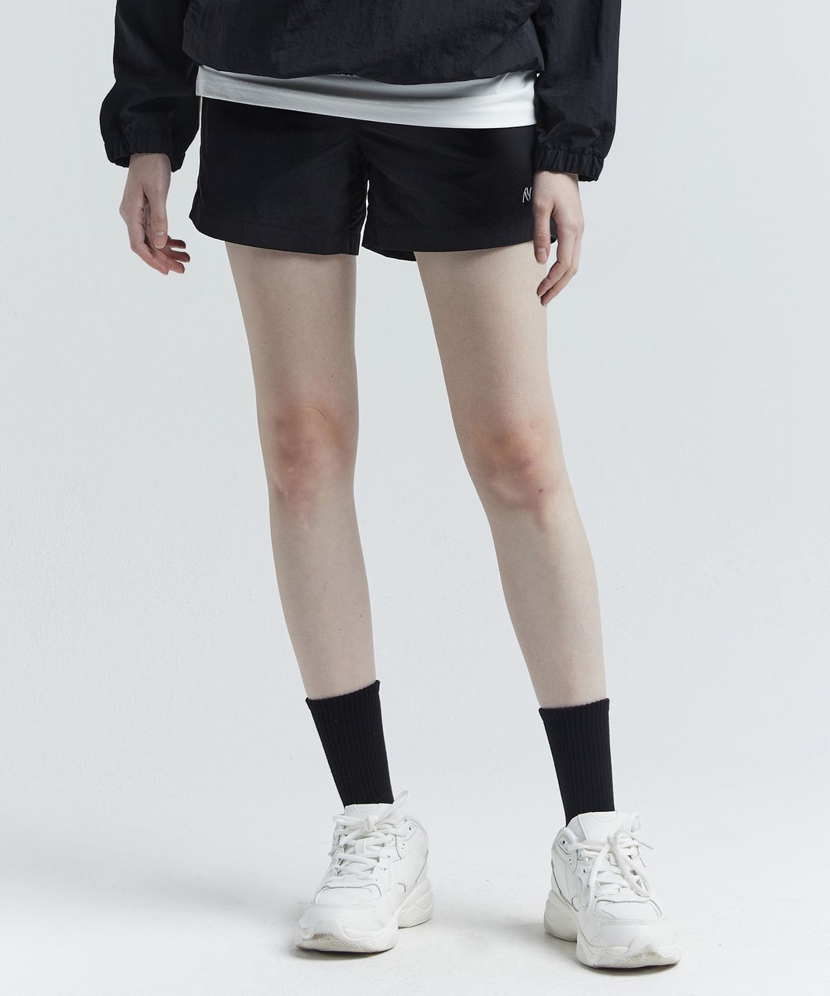 레이지비(LAZYBEE) 캠프 멀티 스포츠 반바지 5부 쇼츠 W 블랙