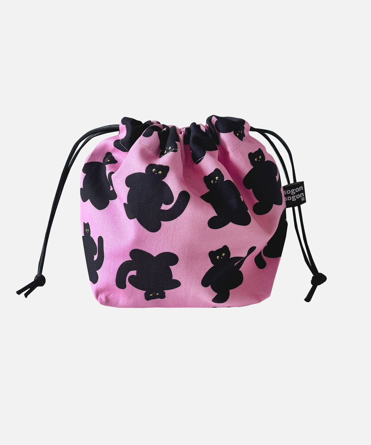 소곤소곤(SOGONSOGON) bbabba pink string pouch w