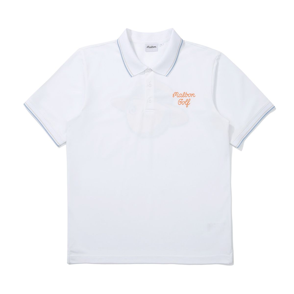 말본 골프(MALBON GOLF) 베케이션 클럽 피케 폴로 티셔츠 WHITE (MAN)