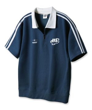 AVL 트랙 반집업 반팔 맨투맨 AST4801 (4 COLOR)