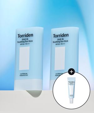 [SET] 다이브인 모이스처 수딩 선스틱 19g x 2개 (+선세럼 20ml)