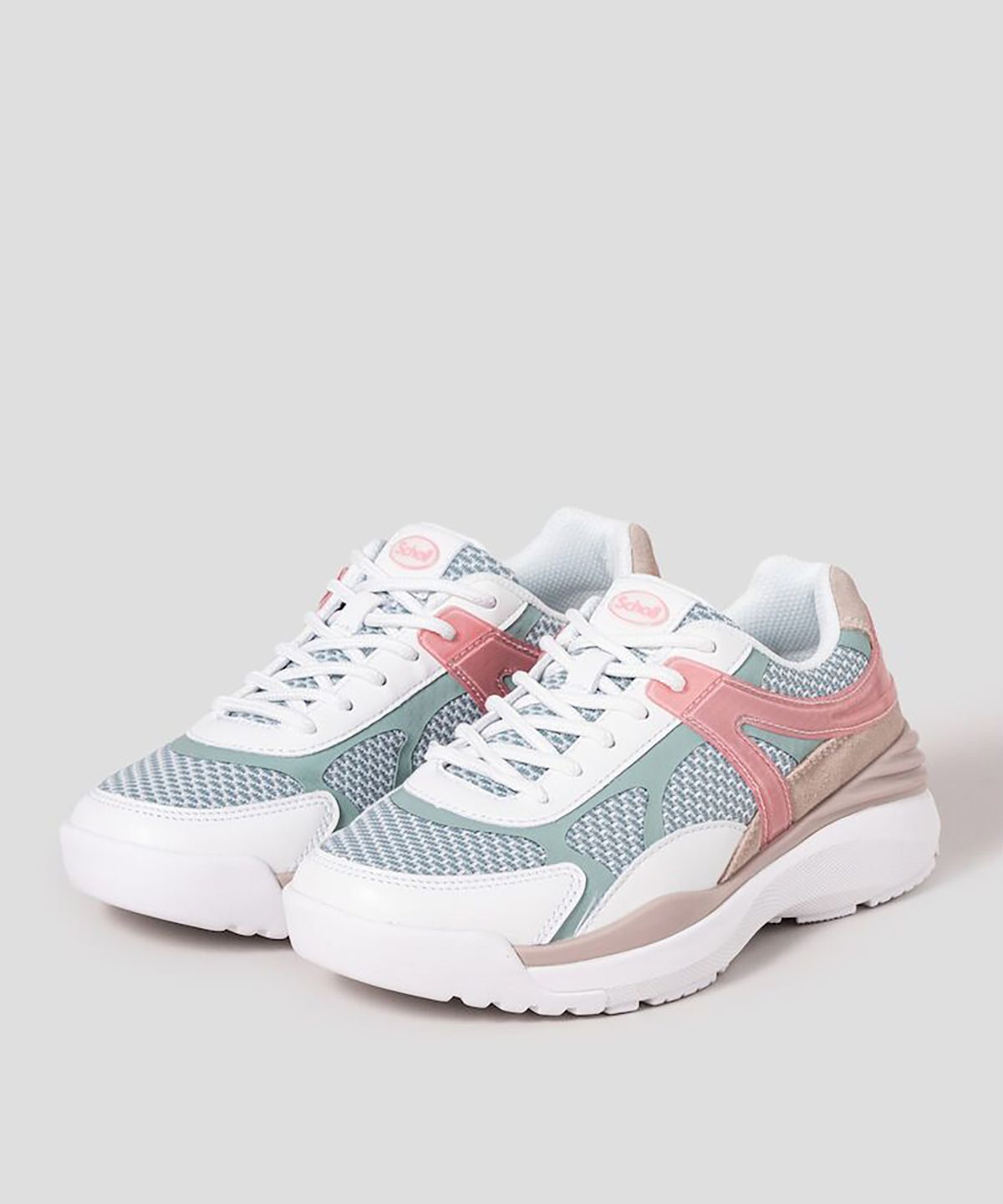 숄(SCHOLL) (WOMEN) 경량 아웃솔 스니커즈  핑크 (HH54K2S17X)