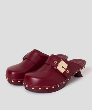 [Scholl X N˚21] 크로그 레더 힐  와인 (HH54K2H16Z)