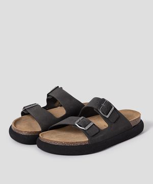 (MEN) 코르크 투스트랩 청키솔 샌들  애쉬 (HH54K1C134)